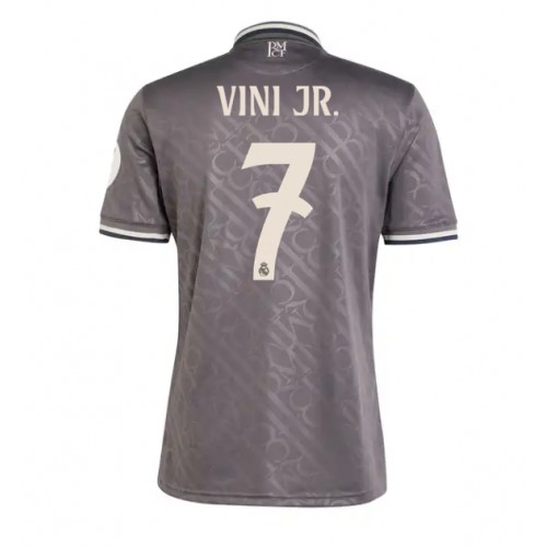 Fotbalové Dres Real Madrid Vinicius Junior #7 Alternativní 2024-25 Krátký Rukáv